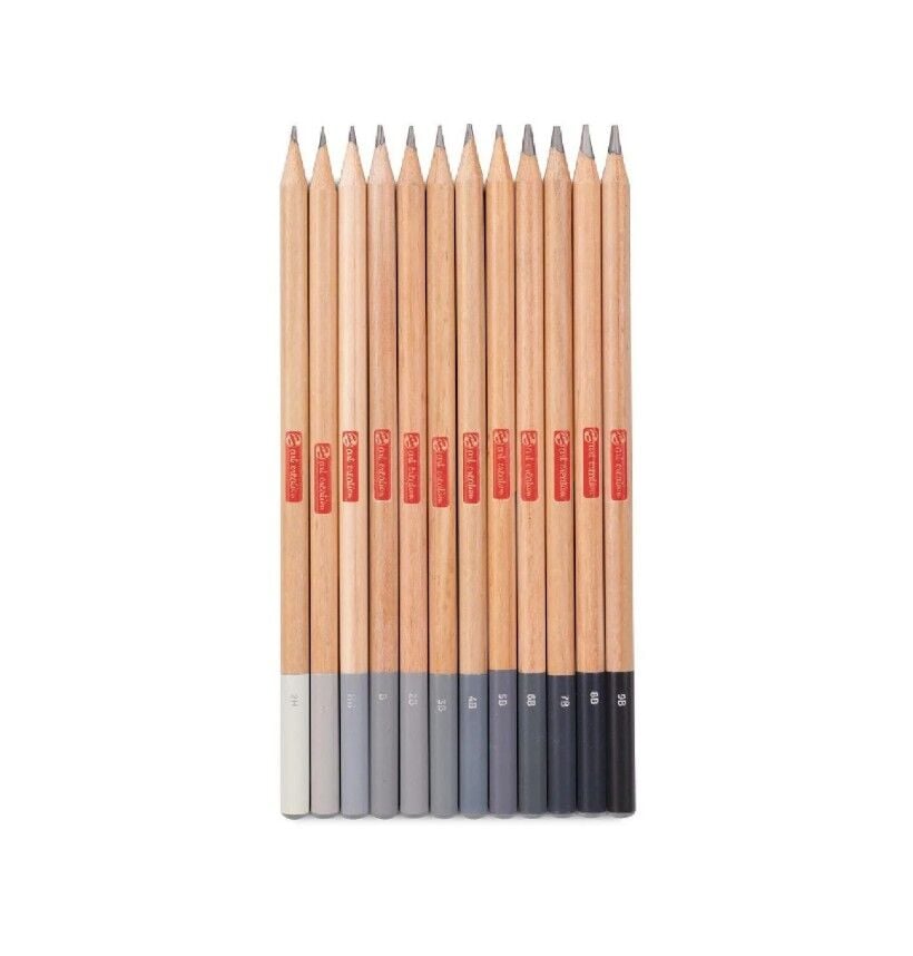 Talens Tac Graphite Pencils Set 12 Li