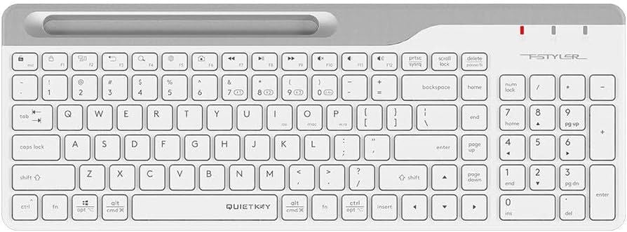 A4 Tech Fbk25 Beyaz Bluetooth+2.4G Nano Fn Multime