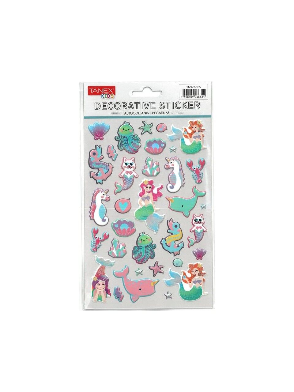 Tanex Tnx-27165 Puffy Deniz Kızı Ve Arkadaşları Serisi