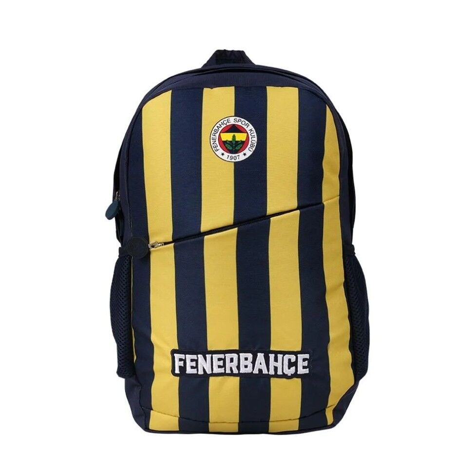 Fenerbahçe Çubuklu Forma Desen Okul Çantası