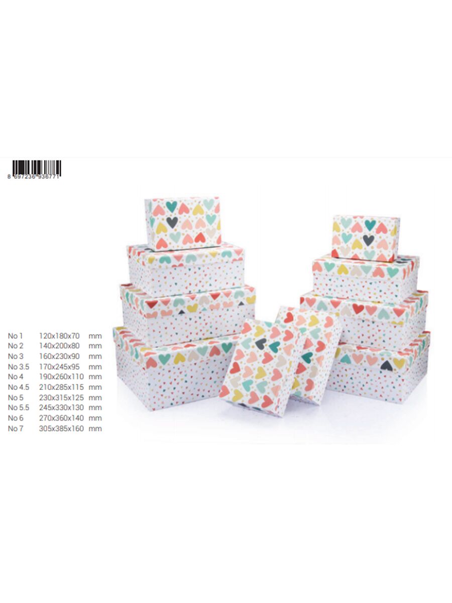 Gıpta Alegre Dikdörtgen Kutu No 6