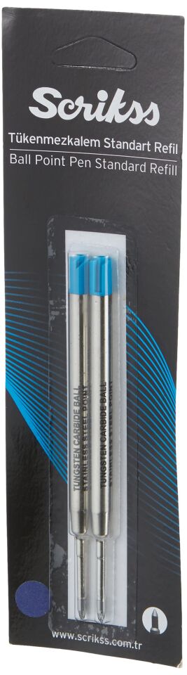 Scrikss Dp360 Refil Mavi 2 Li Blister