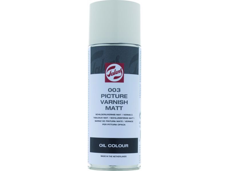 Talens Oil Varnish Mat Sprey 400 Ml 003