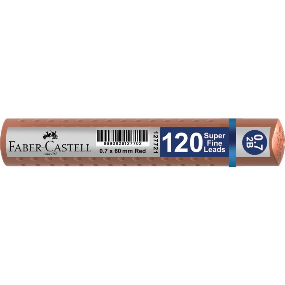 Faber-Castell Grip Min 0.7 2B 60mm 120li Rose Tüp