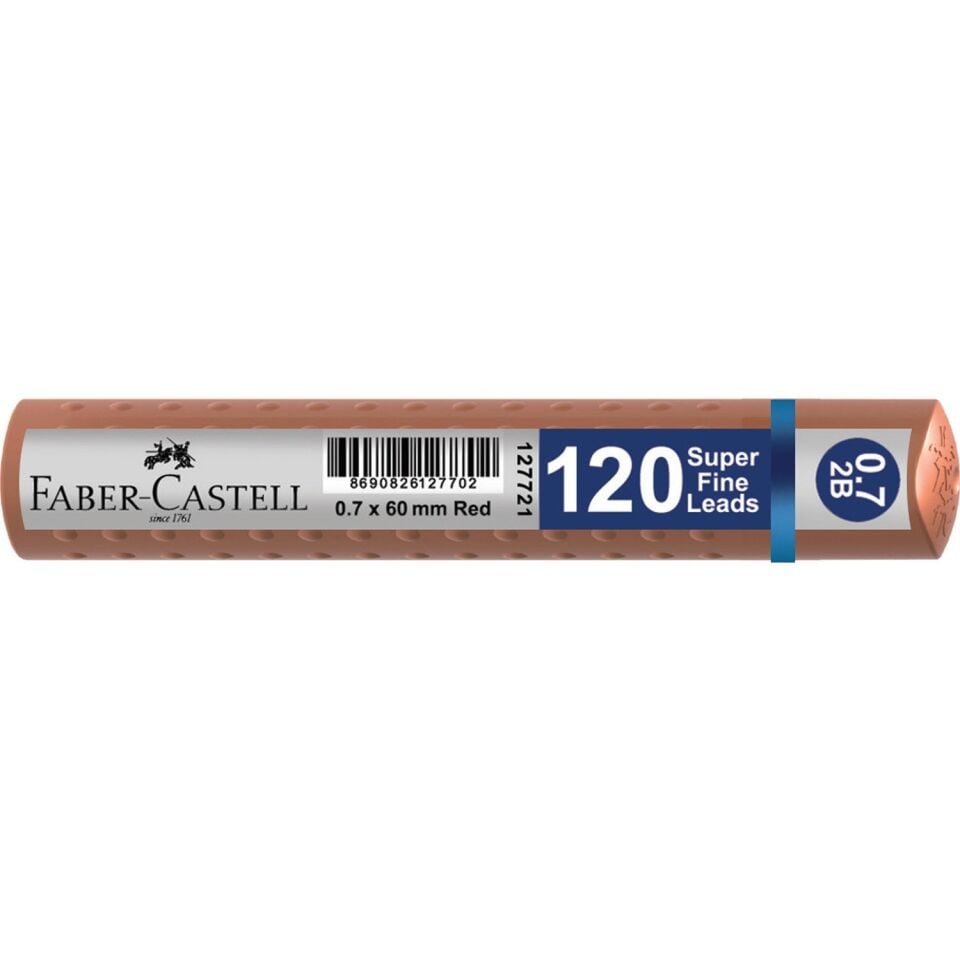 Faber-Castell Grip Min 0.7 2B 60mm 120li Rose Tüp