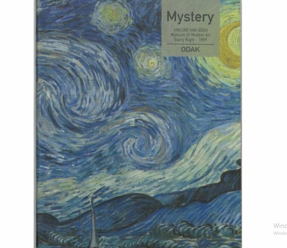 Odak Yayın Mysrety 13x21 56 Yp Çizgisiz Defter