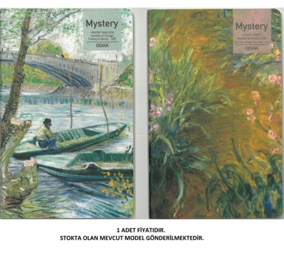 Odak Yayın Mysrety 13x21 56 Yp Çizgisiz Defter