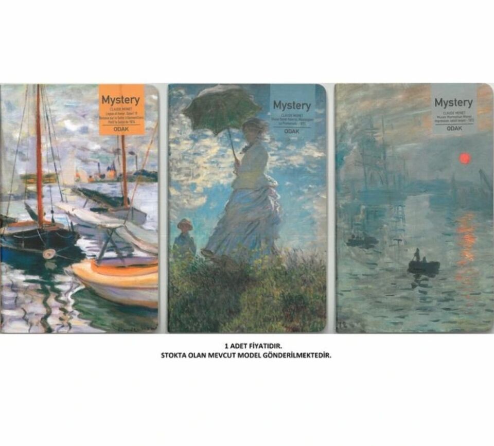 Odak Yayın Mysrety 13x21 56 Yp Çizgisiz Defter