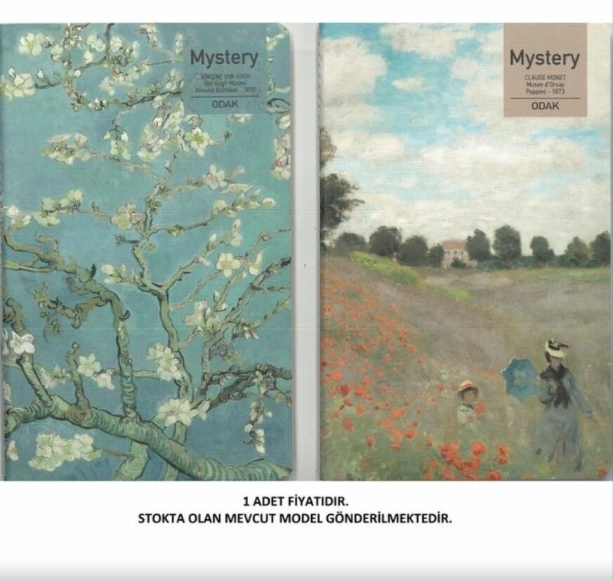 Odak Yayın Mysrety 13x21 56 Yp Çizgisiz Defter