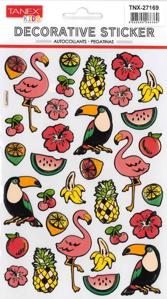 Tanex Tnx-27169 Puffy Flamingolar Serisi