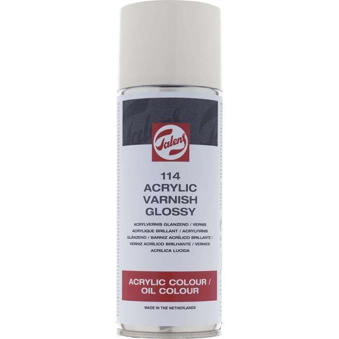 Talens Oil Acrylic Varnish Glossy Sprey 400 Ml