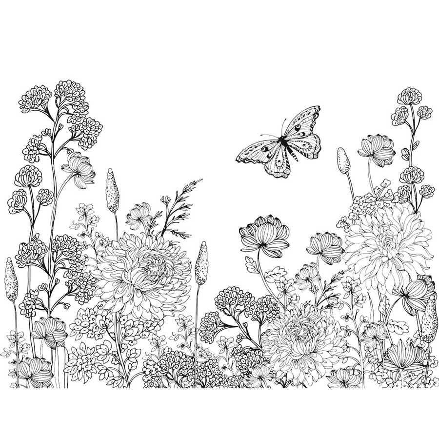 Artdeco Desenli Tuvaller Tabiat 40x50 Cm Bahçe