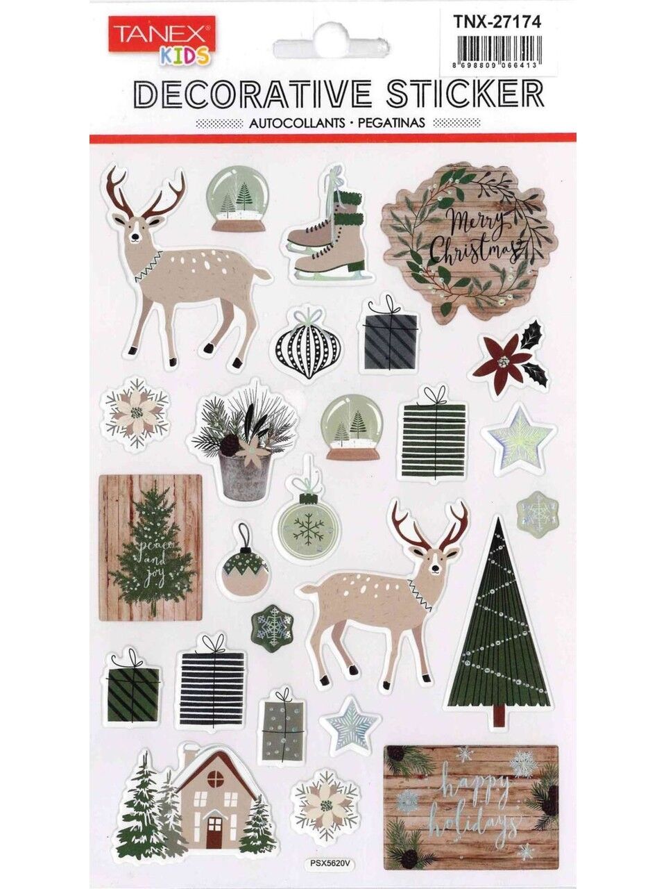 Tanex Tnx-27174 Puffy Yılbaşı Temaları Serisi