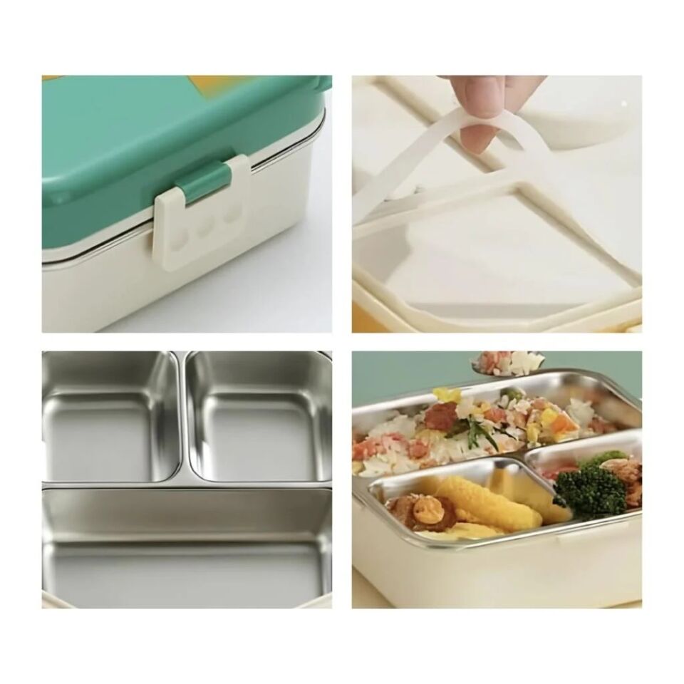Vagonlife 1120 Ml Lunch Box Çelik