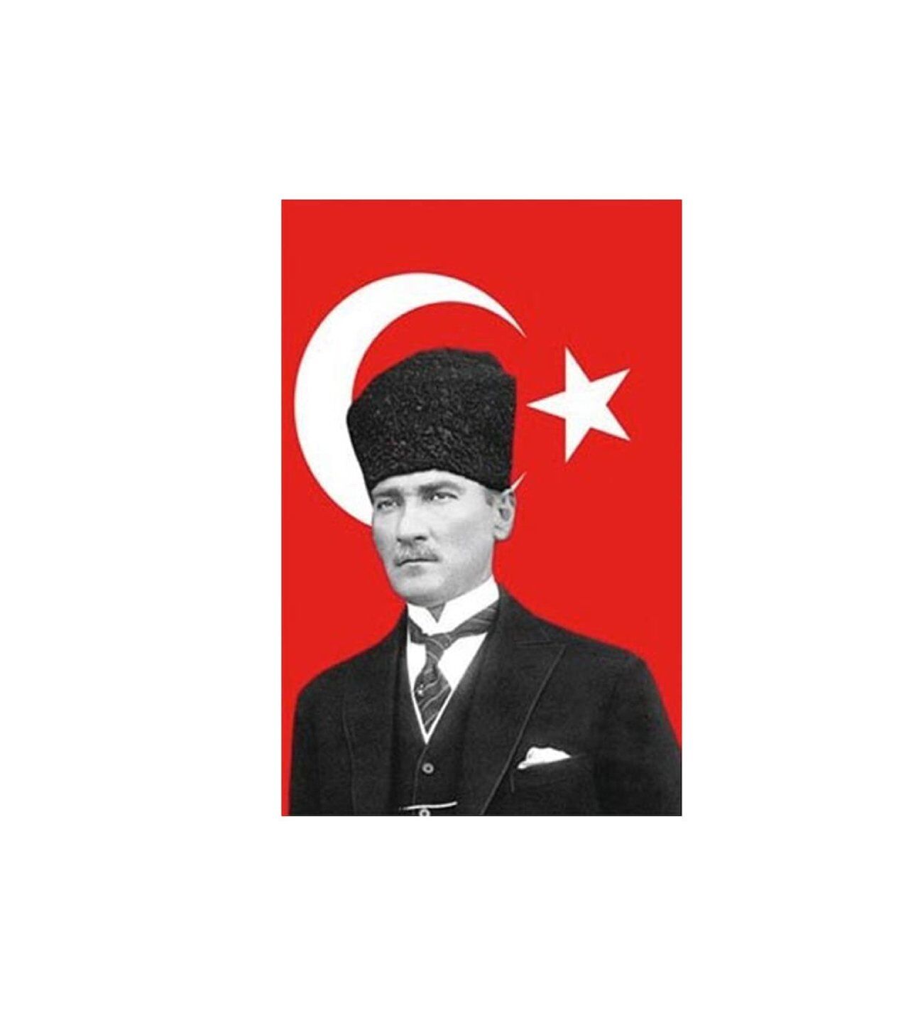 Buket 70x105 Cm Atatürklü Bayrak
