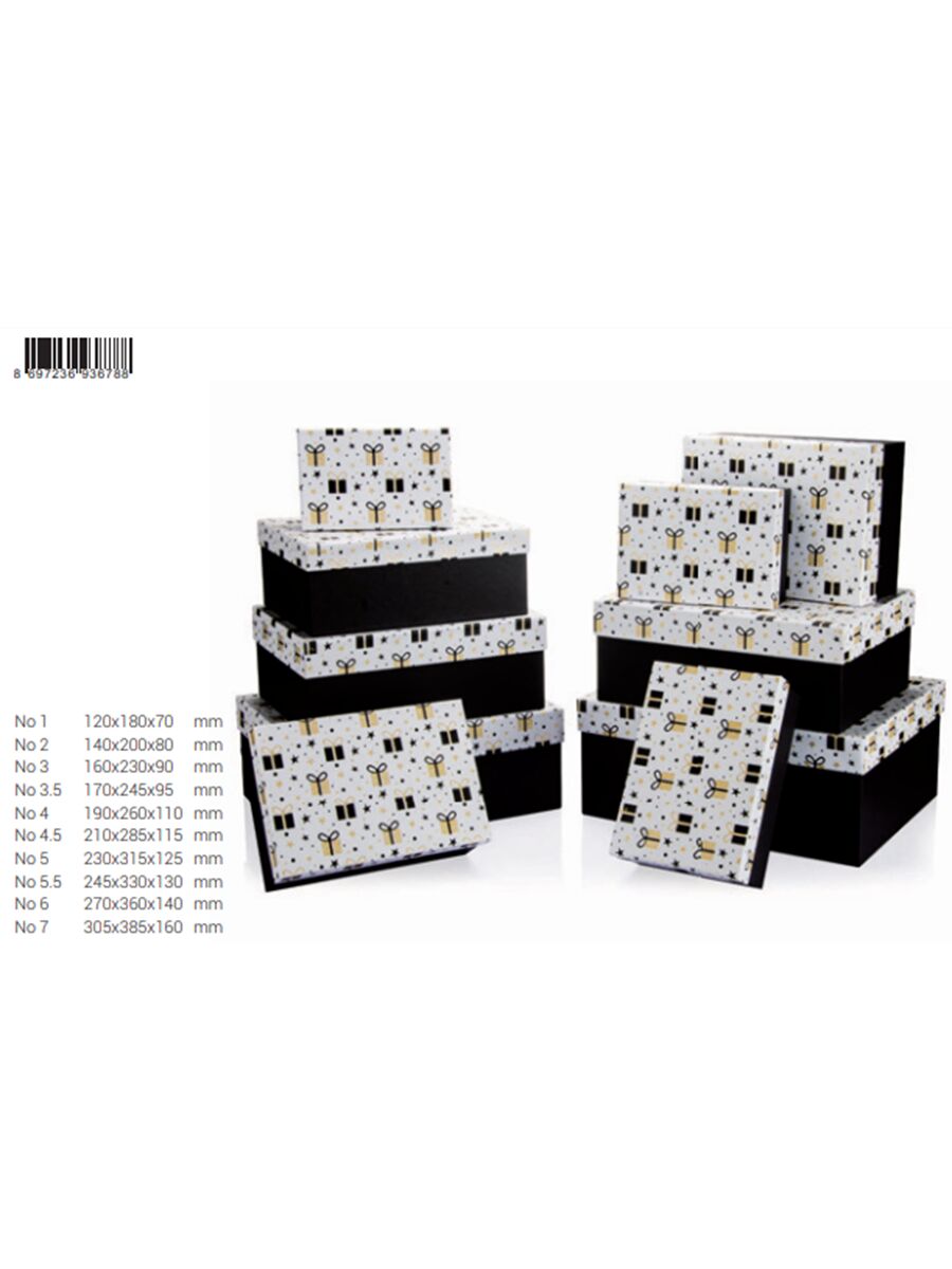 Gıpta Gifty Dikdörtgen Kutu No 5