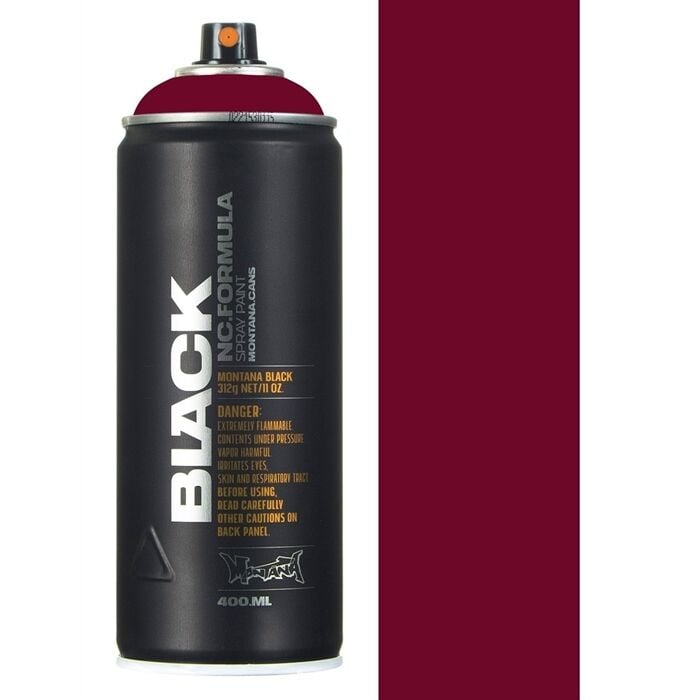 Montana Black Sprey Boya 400 Ml Cardinal BLK3062