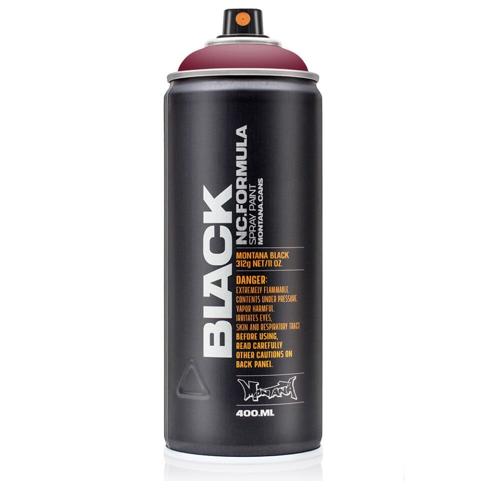 Montana Black Sprey Boya 400 Ml Cardinal BLK3062