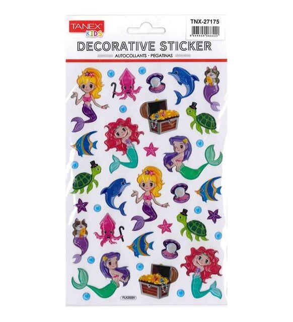 Tanex Tnx-27175 Puffy Deniz Kızı-Balıklar Serisi