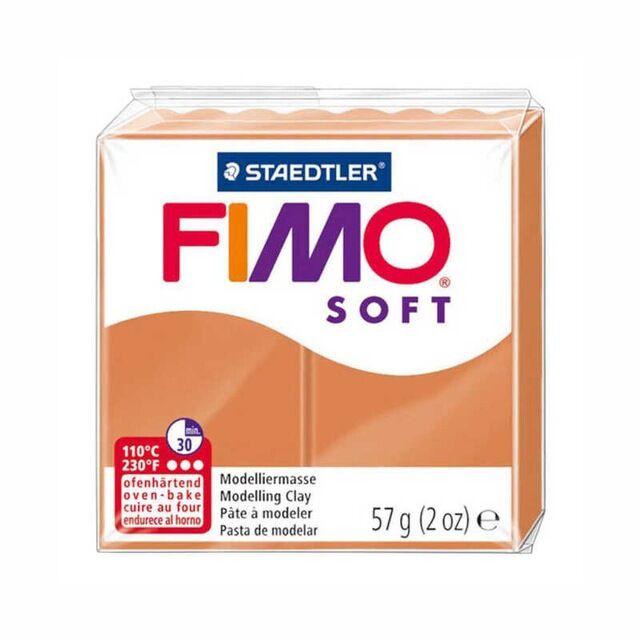 Staedtler 8020-76 07 Modelleme Kili Fimo Soft 57 Gr Konyak