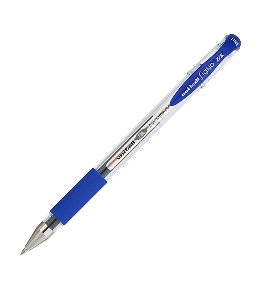 Uniball Signo Dx Fine 0.7 Jel Kalem Mavi