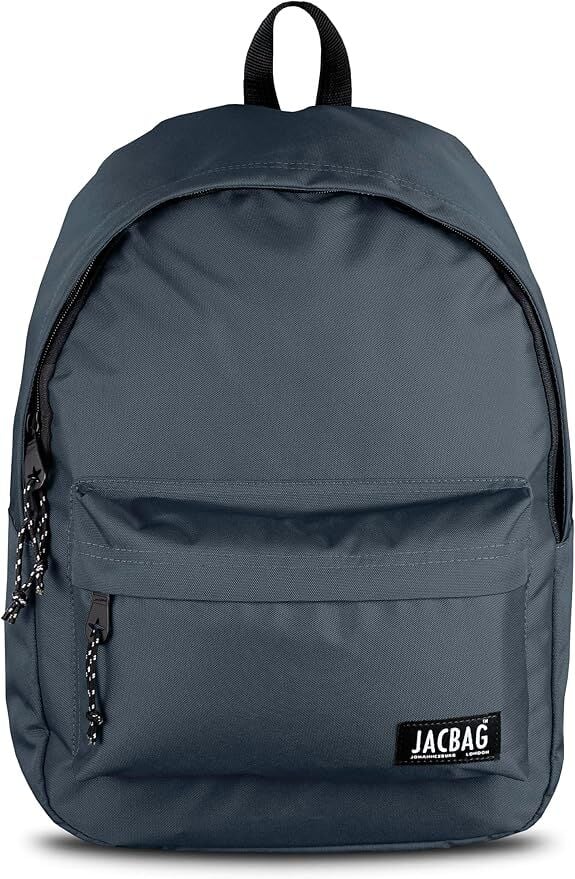 Jacbag Classic Tek Bölmeli Sırt Çantası Gri
