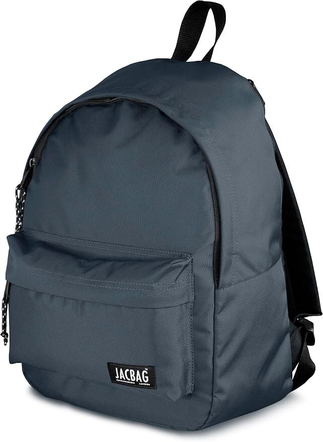 Jacbag Classic Tek Bölmeli Sırt Çantası Gri
