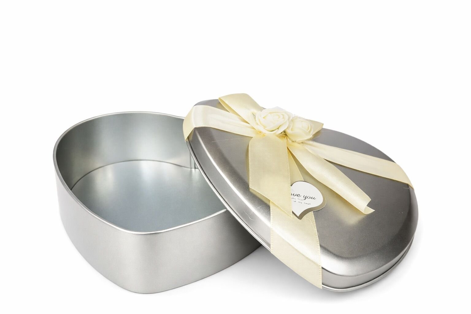 Espa Mit-Kutu-5418 Gümüş Metal Hediyelik Kutu