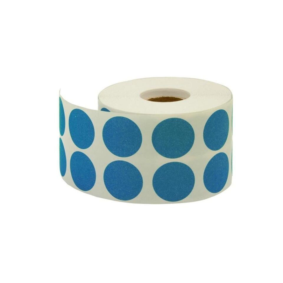 Tanex 25 Mm Mavi Nokta Etiketi 2500 Lü