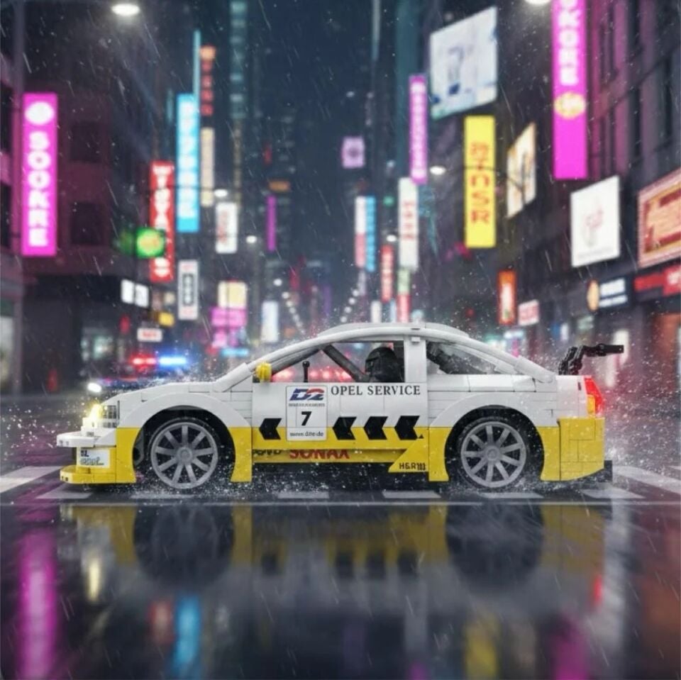 Vagonlife Cada Opel Astra V8 Coupe 330 PArça Block Oyuncak