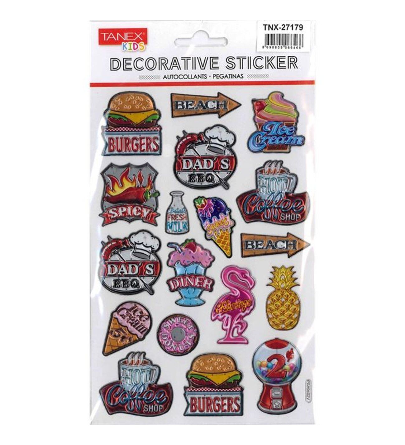 Tanex Tnx-27179 Puffy Fast Food Serisi