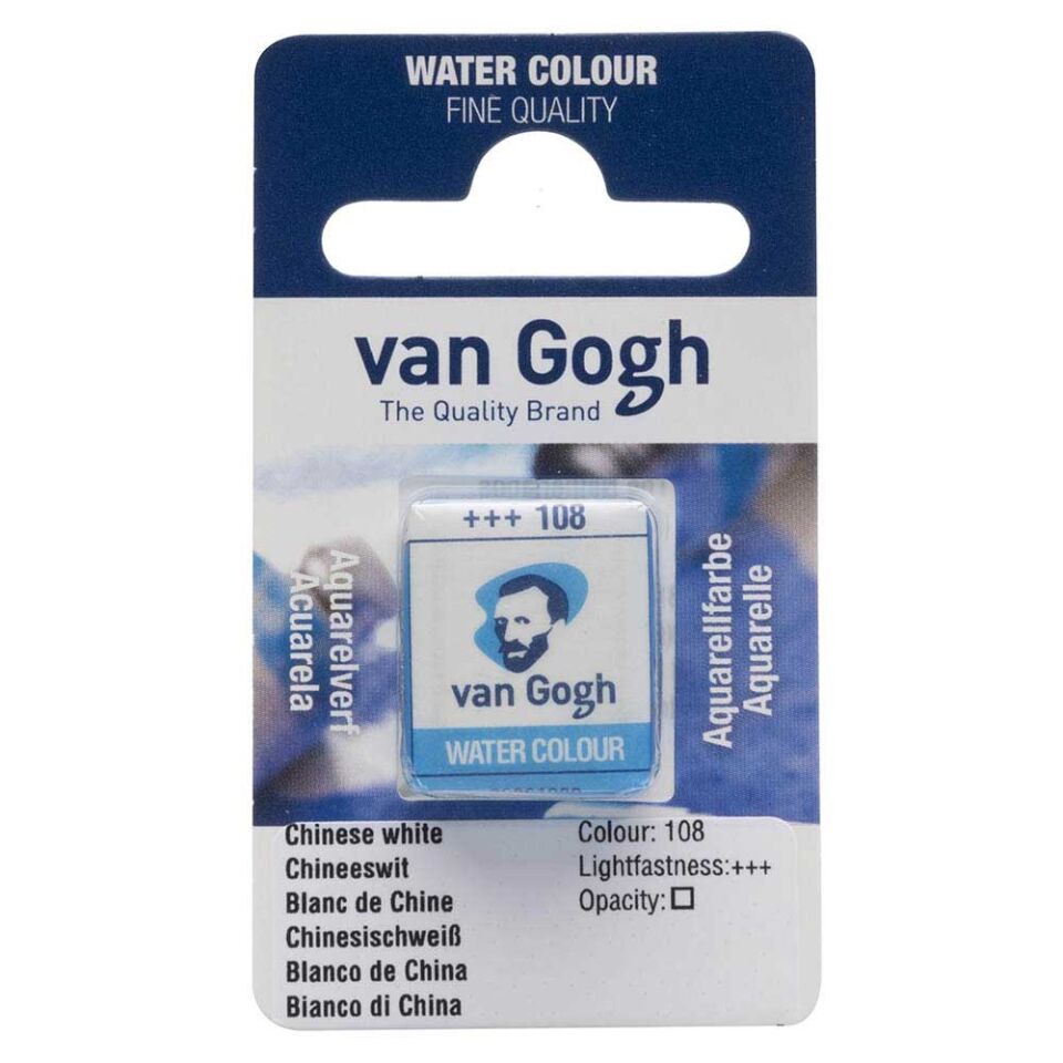 Van Gogh Sulu Boya Tablet Chinese White