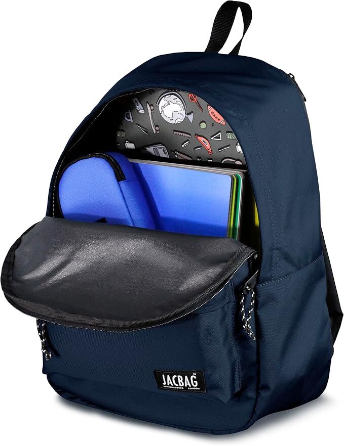 Jacbag Classic Tek Bölmeli Sırt Çantası Lacivert