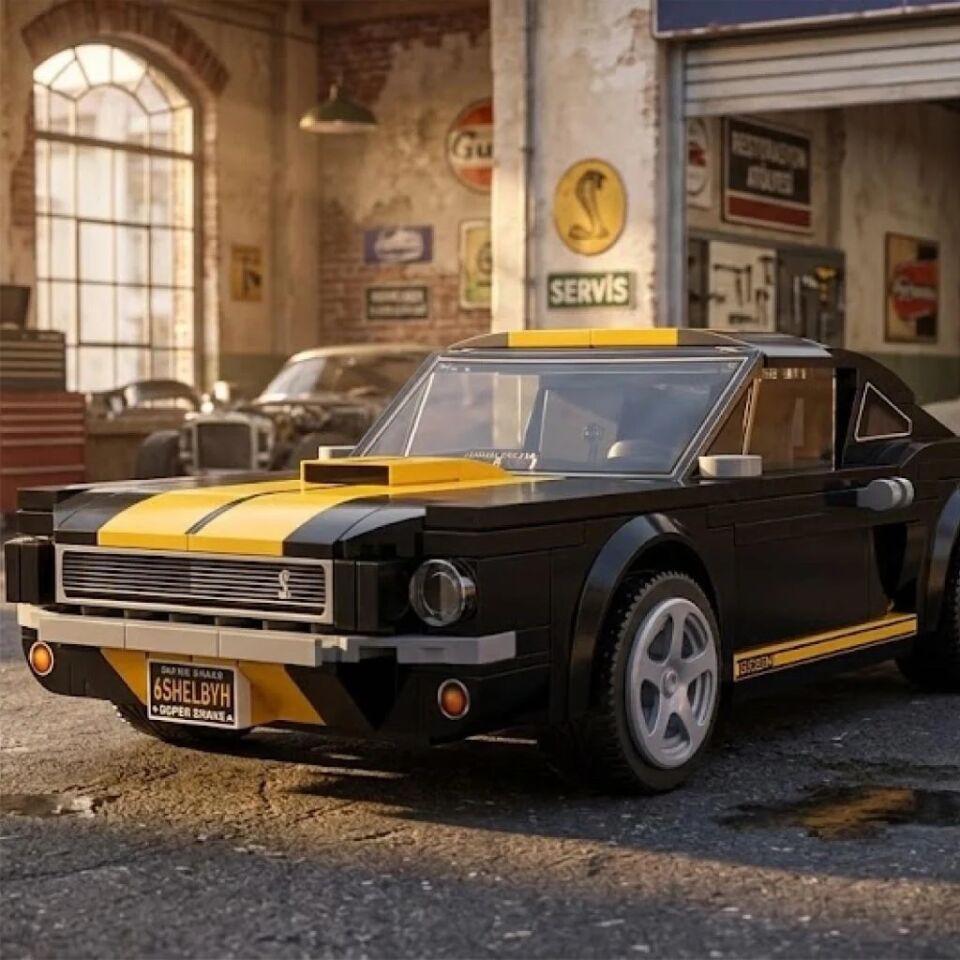 Vagonlife Cada Shelby Gt350H 292 Parça Block Oyuncak
