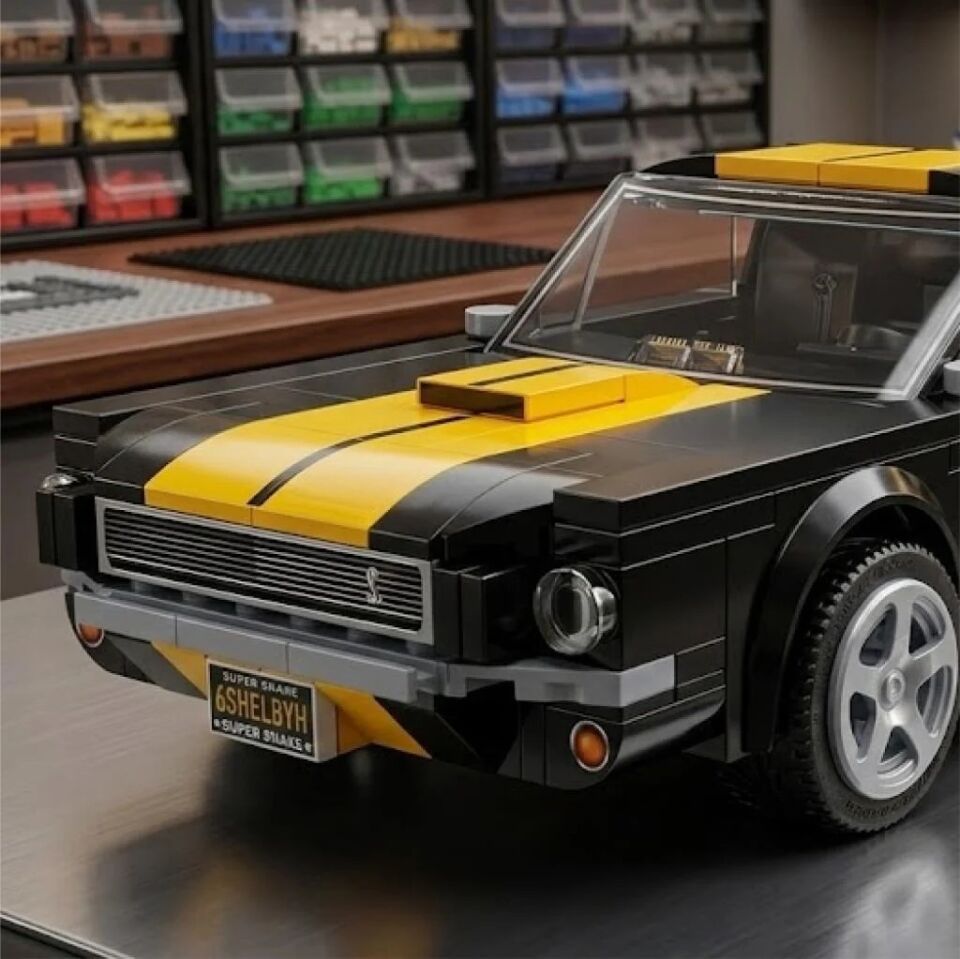 Vagonlife Cada Shelby Gt350H 292 Parça Block Oyuncak