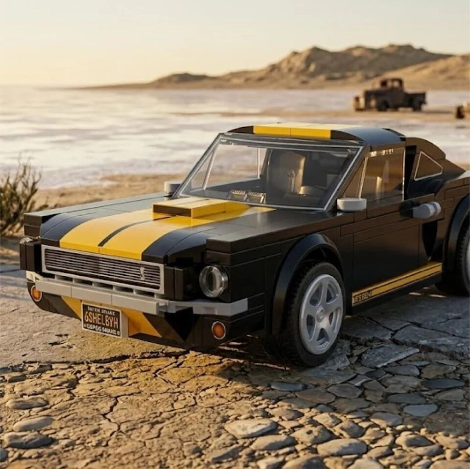 Vagonlife Cada Shelby Gt350H 292 Parça Block Oyuncak