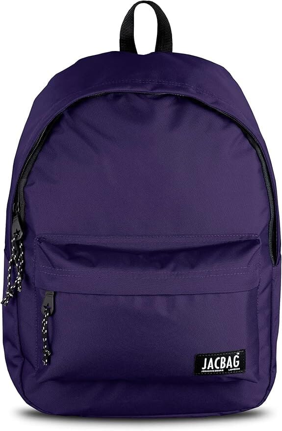 Jacbag Classic Tek Bölmeli Sırt Çantası Mor