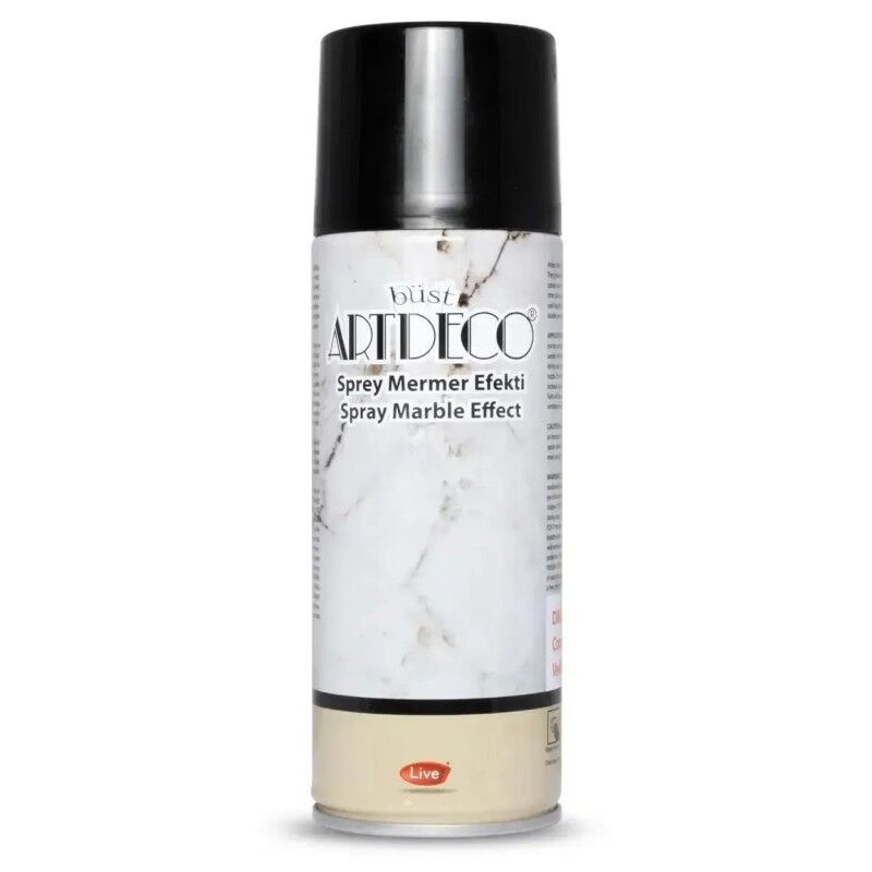 Artdeco Akrilik Sprey Mermer Efekti 200 Ml Siyah 790