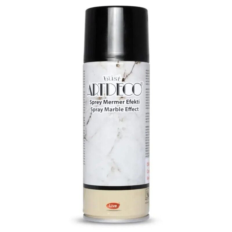 Artdeco Akrilik Sprey Mermer Efekti 200 Ml Siyah 790