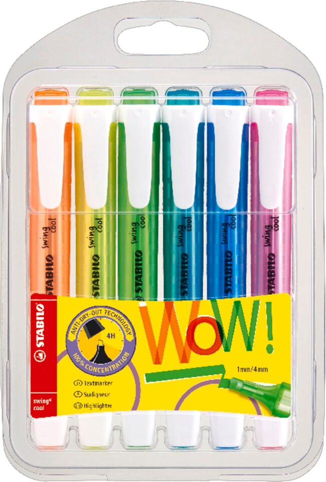 Stabilo Swing Cool 6 Lı Paket