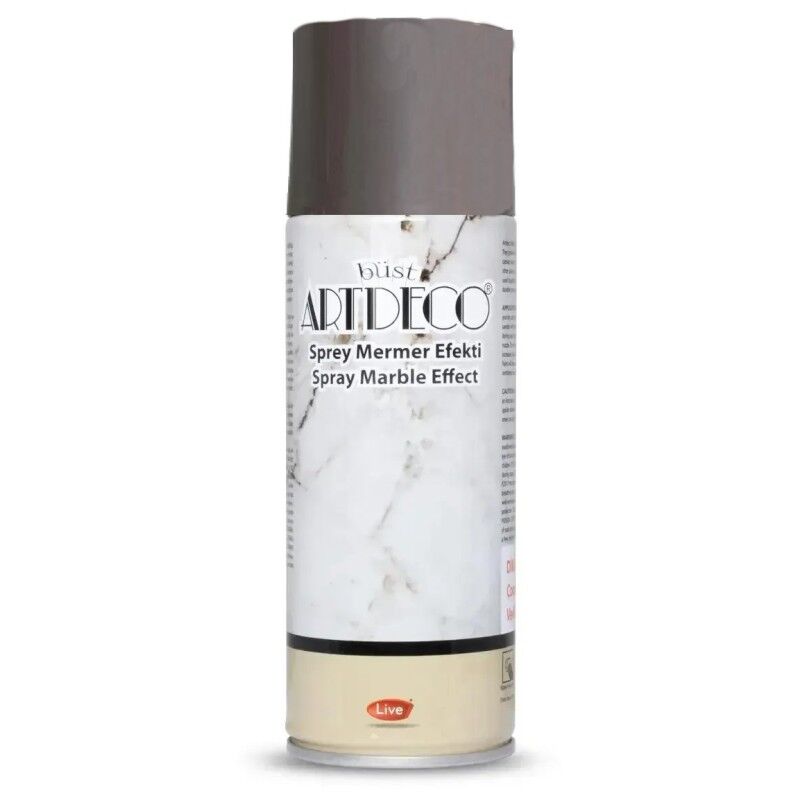Artdeco Akrilik Sprey Mermer Efekti 200 Ml Gümüş 980