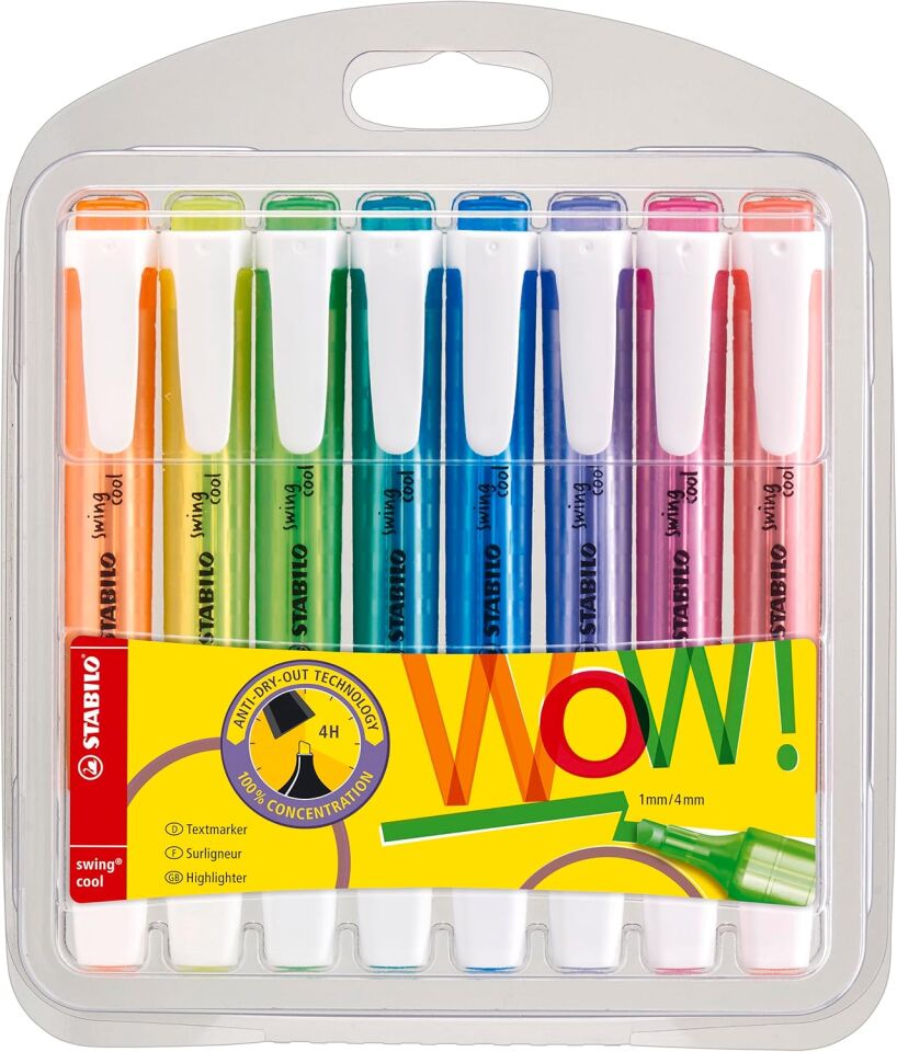 Stabilo Swing Cool 8 Li Paket