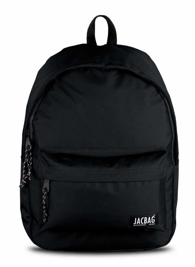 Jacbag Classic Tek Bölmeli Sırt Çantası Siyah