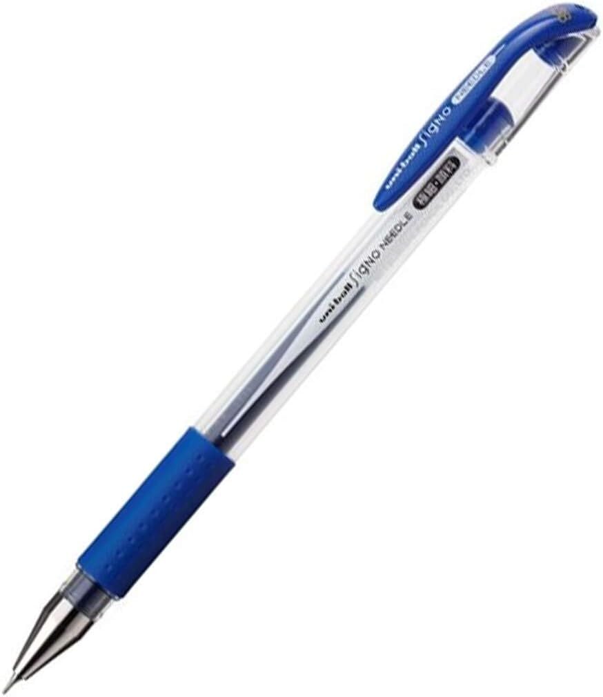 Uniball Signo Needle 0.38 İğne Uçlu Jel Kalem Mavi