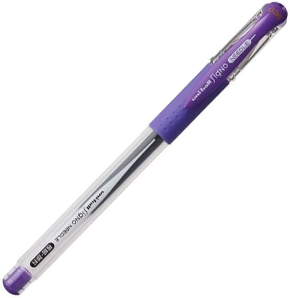 Uniball Signo Needle 0.38 İğne Uçlu Jel Kalem Mor