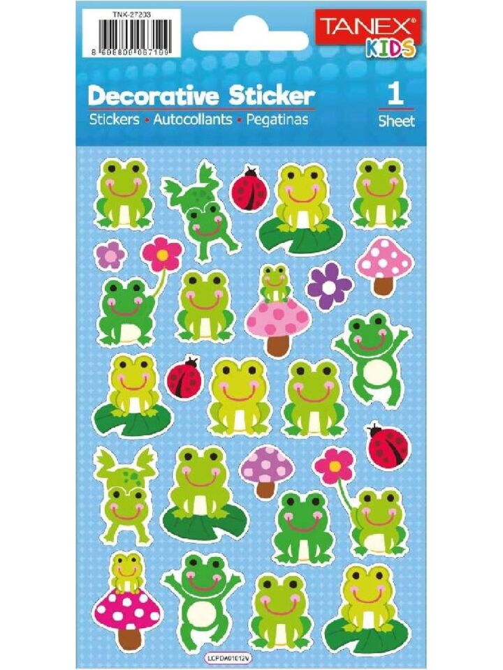 Tanex Tnx-27203 Puffy Kurbağlar Serisi