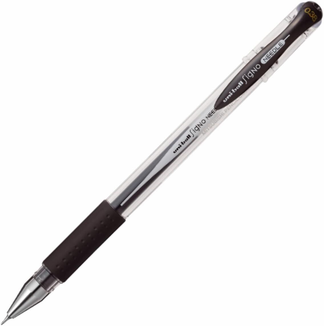 Uniball Signo Needle 0.38 İğne Uçlu Jel Kalem Siyah