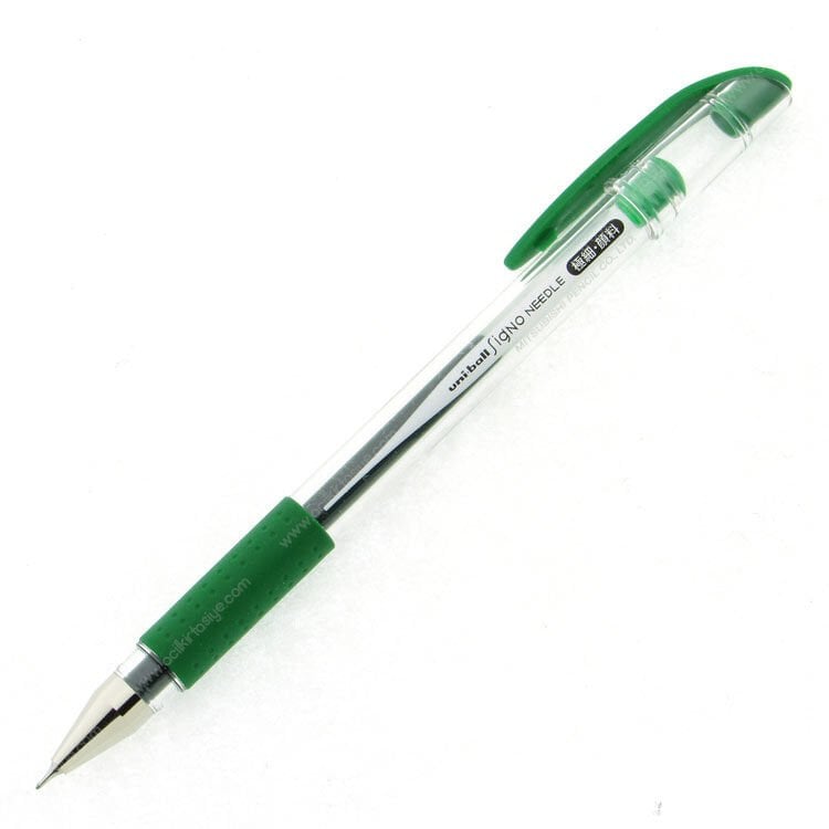 Uniball Signo Needle 0.38 İğne Uçlu Jel Kalem Yeşil