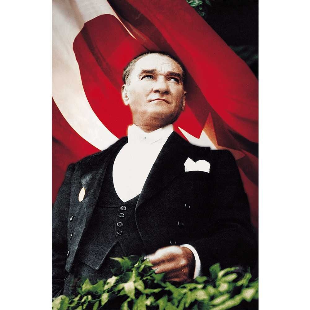 Buket 400x600 Cm Atatürk Posteri No 19