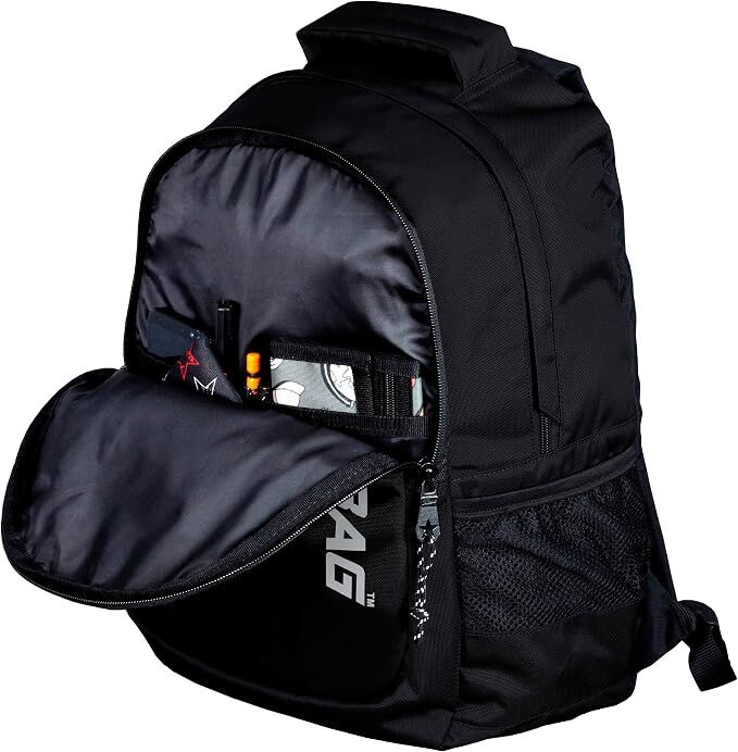 Jacbag İki Bölmeli Sırt Çantası Siyah